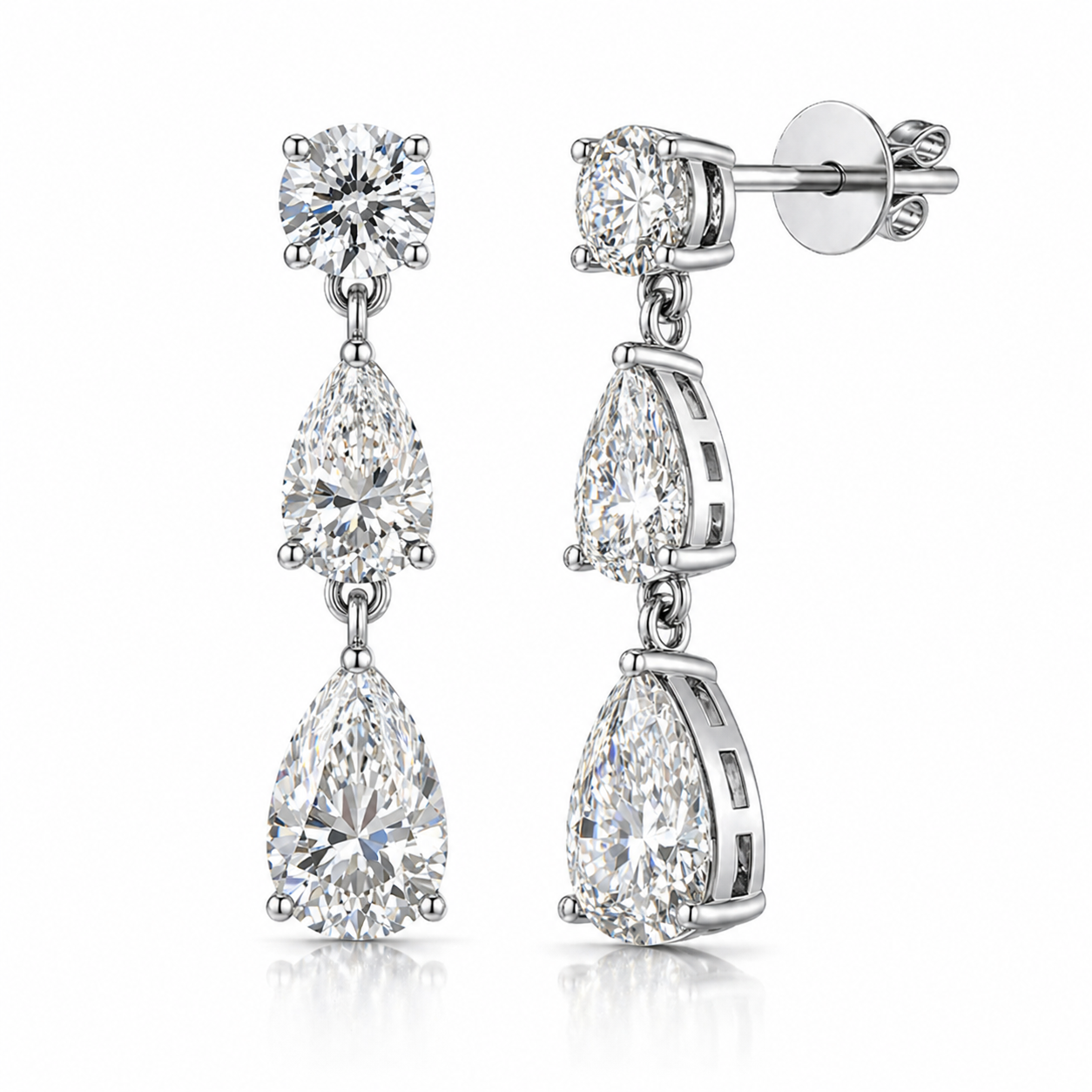 Lumière Cascade Drop Earrings