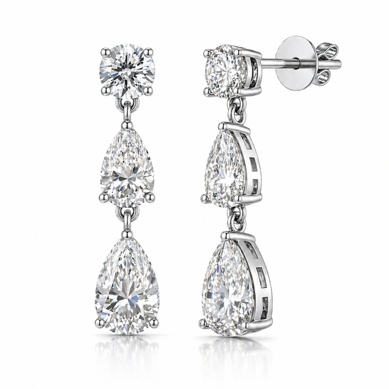 Lumière Cascade Drop Earrings
