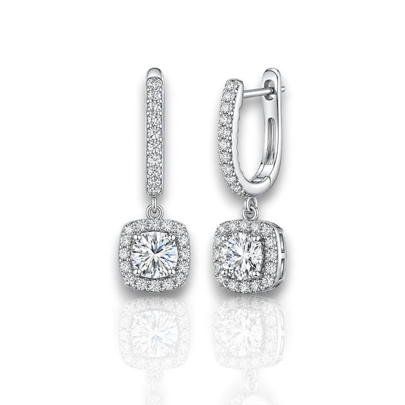 18K White Gold Vermeil