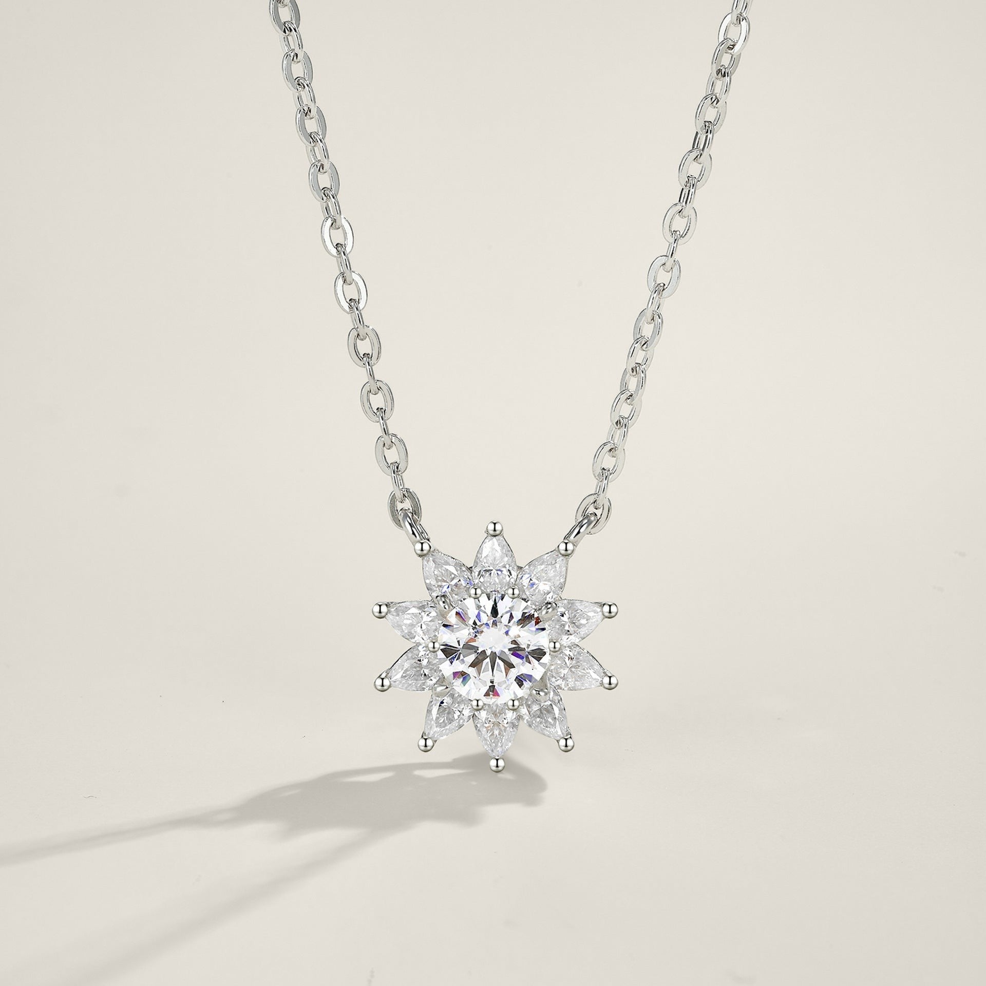 18K White Gold Vermeil