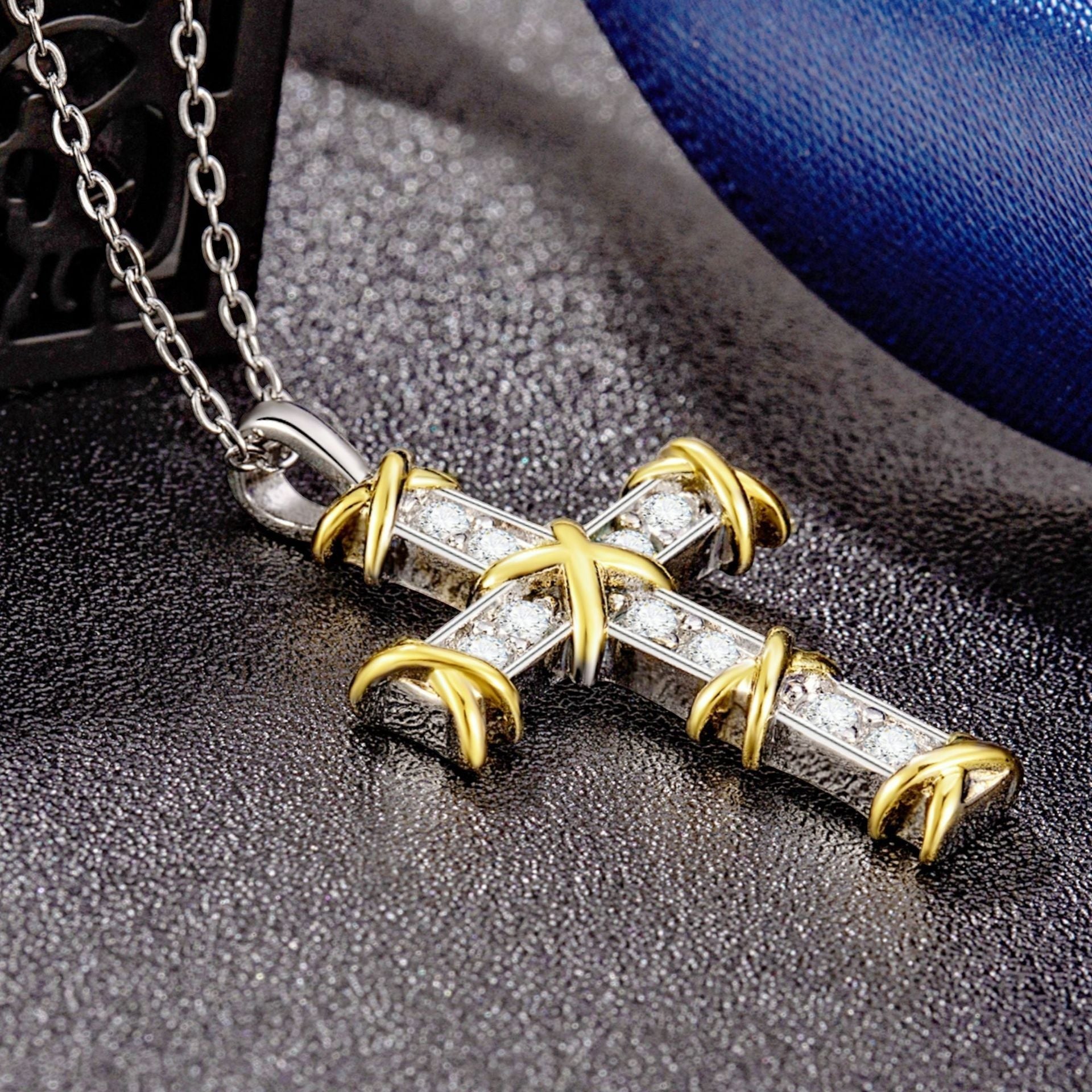 18K White Gold Vermeil