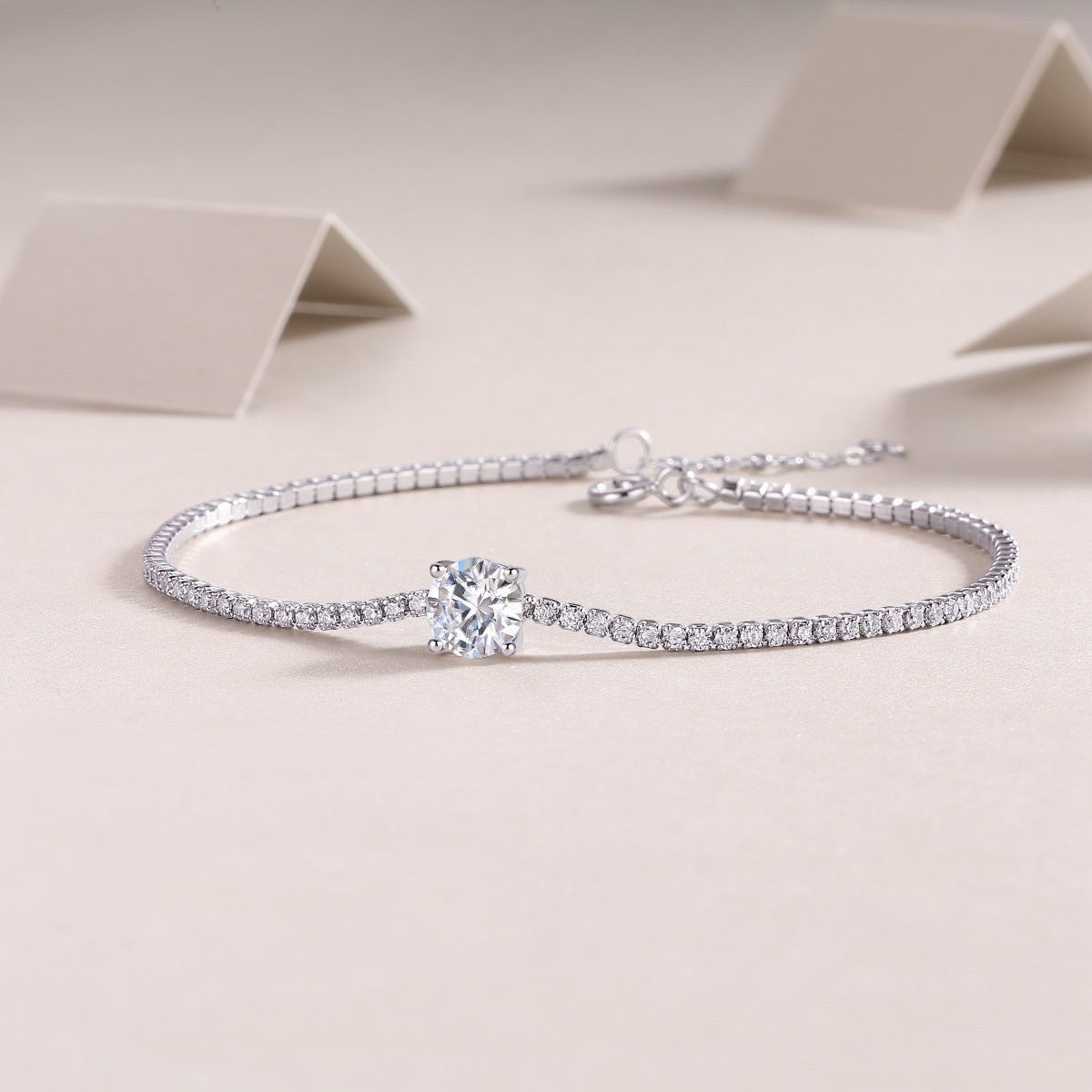 18K White Gold Vermeil