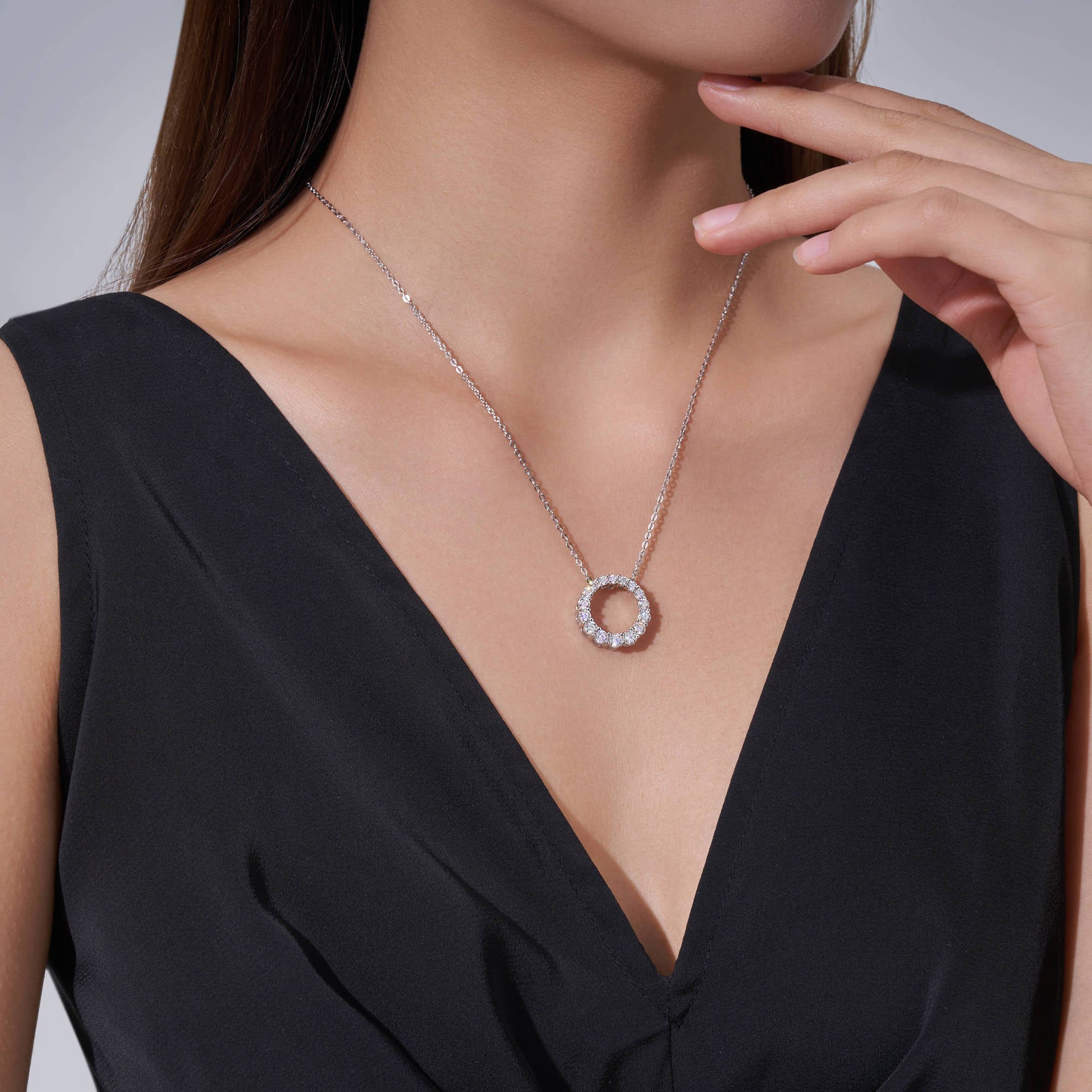 Luna Halo Necklace
