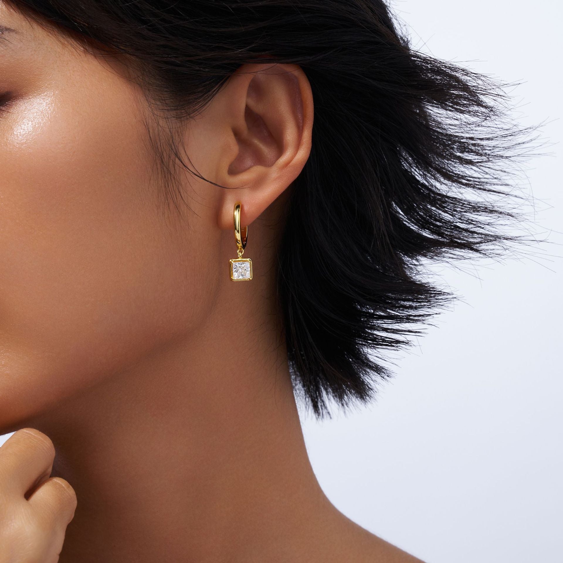 Carré Lumière Drop Hoops