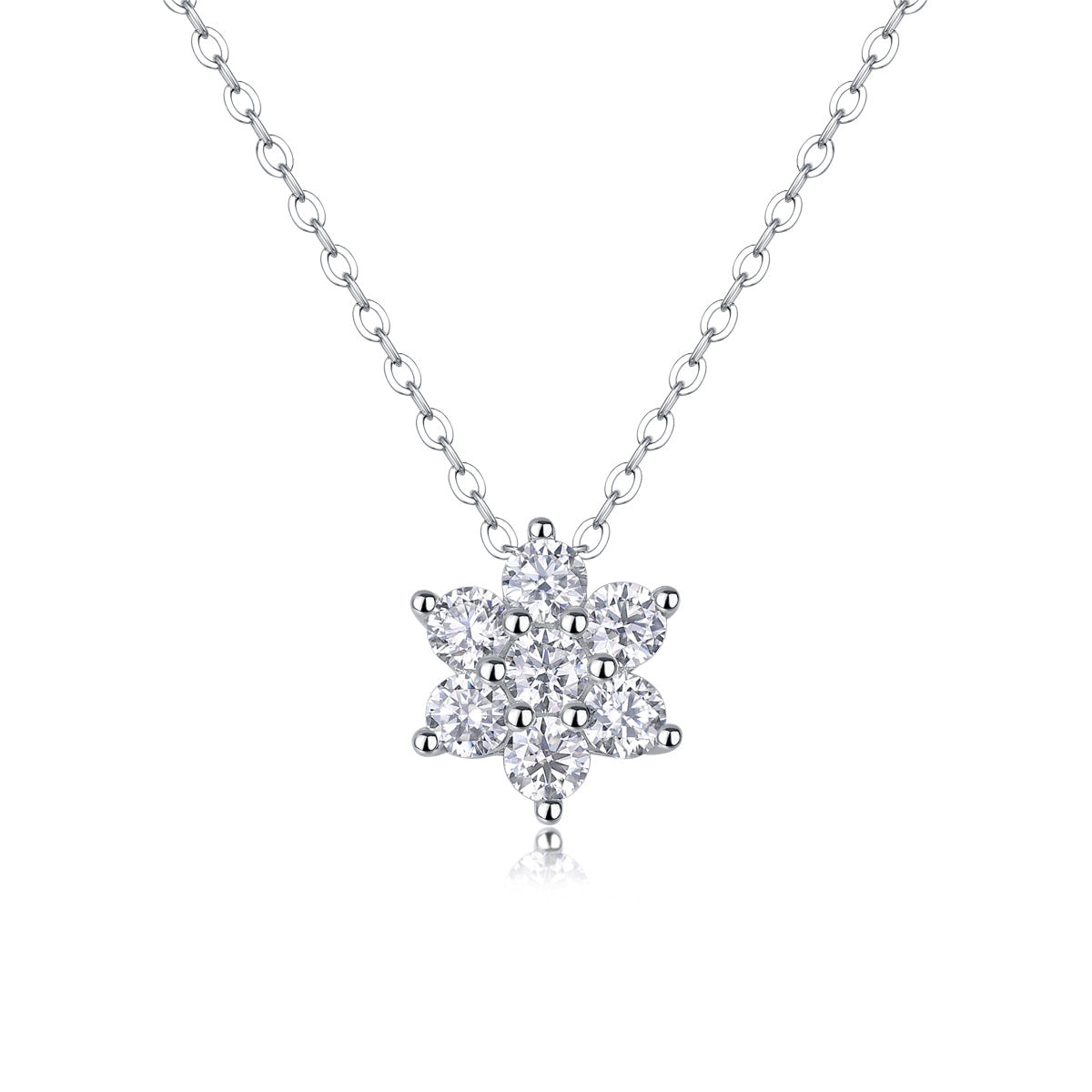 Snowflake of Light Necklace