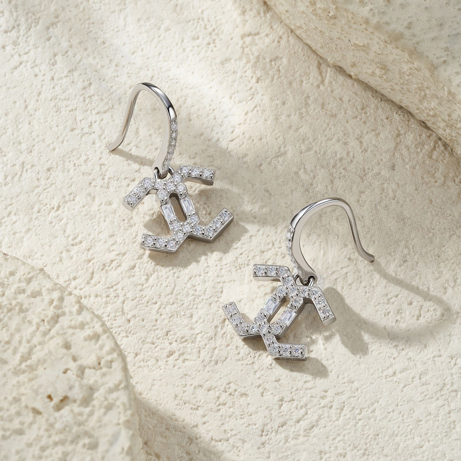 18K White Gold Vermeil