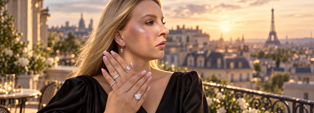 Schmuck mit laborgezüchteten Edelsteinen hero image