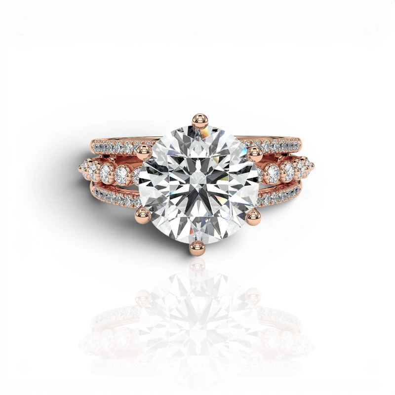 18K Rose Gold Vermeil