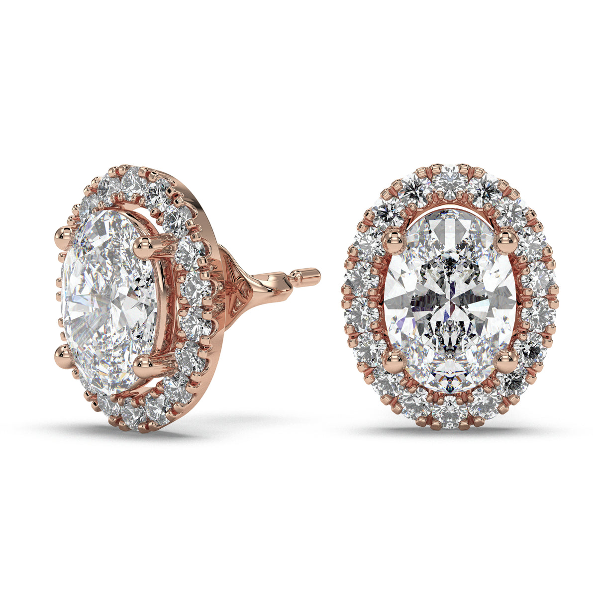 18K Rose Gold Vermeil / 2.00 CARAT