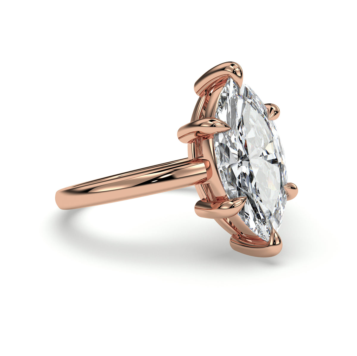 18K Rose Gold Vermeil / 3.00 CARAT