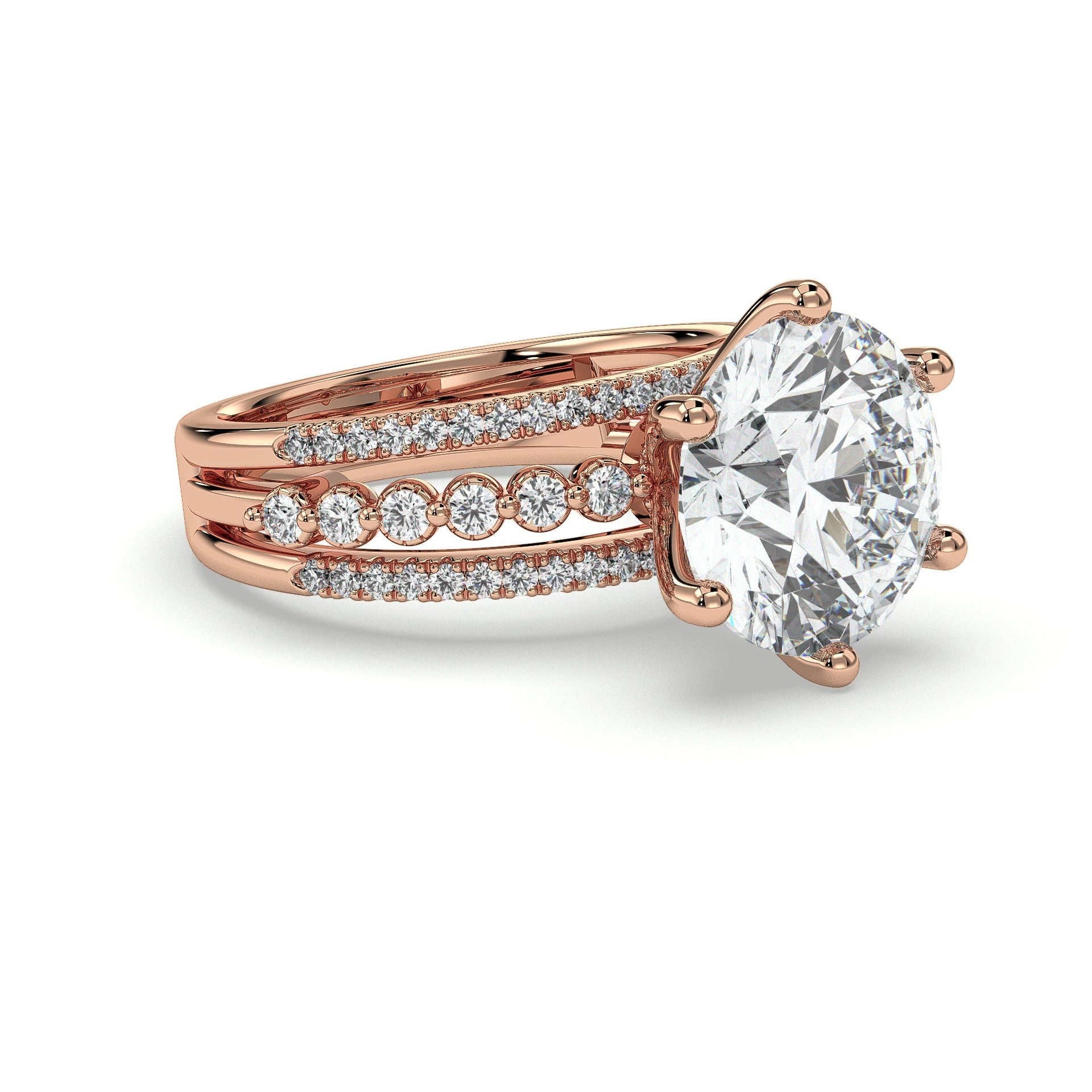 18K Rose Gold Vermeil
