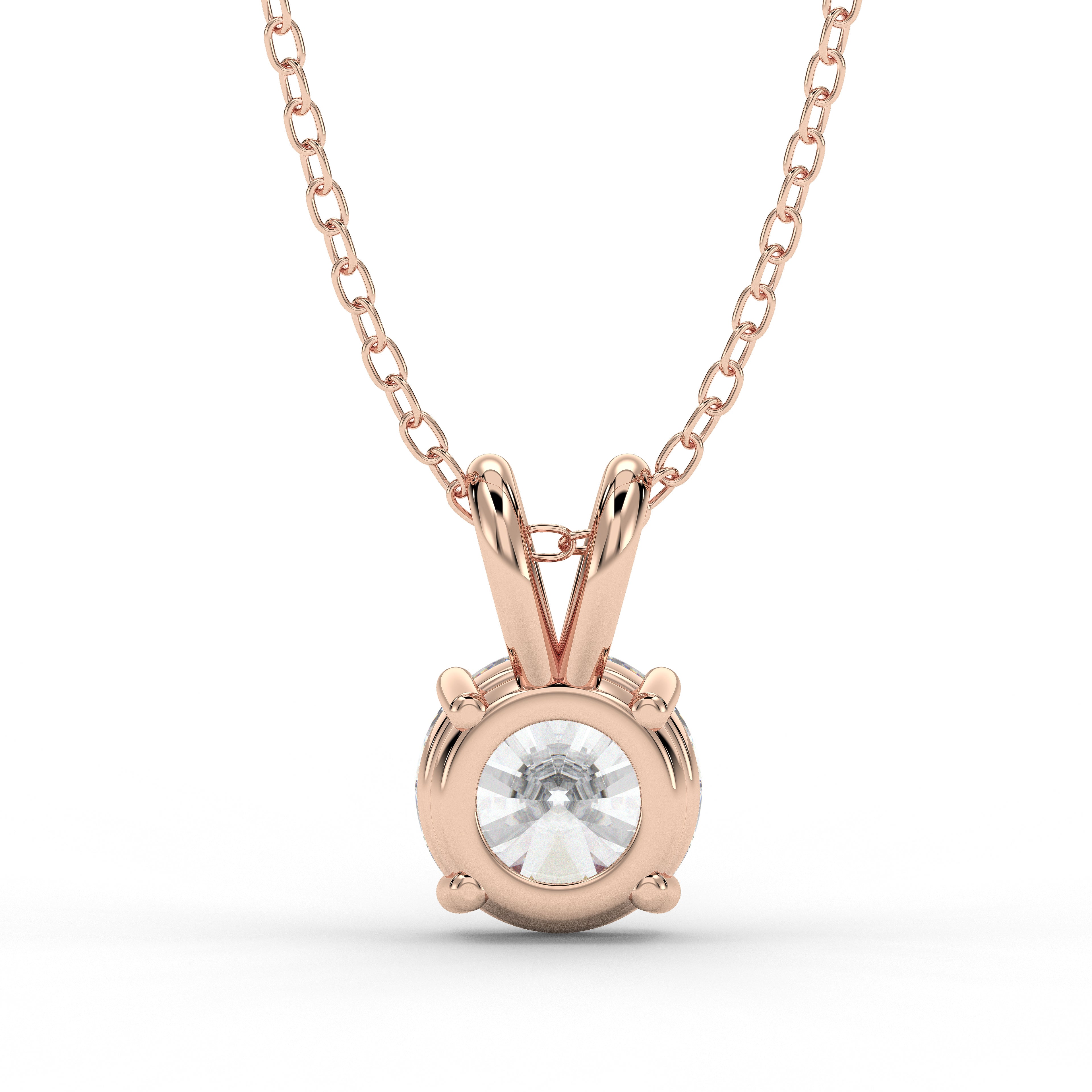 18K Rose Gold Vermeil / 2.00 CARAT
