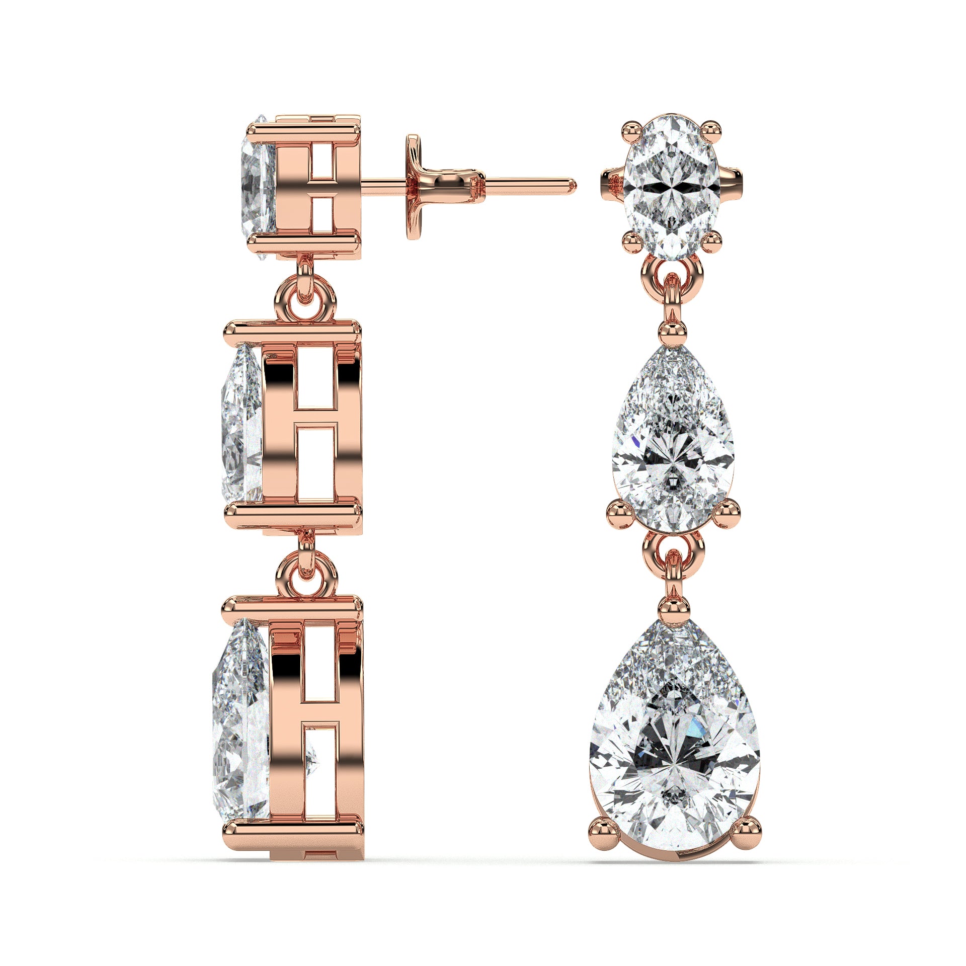 18K Rose Gold Vermeil