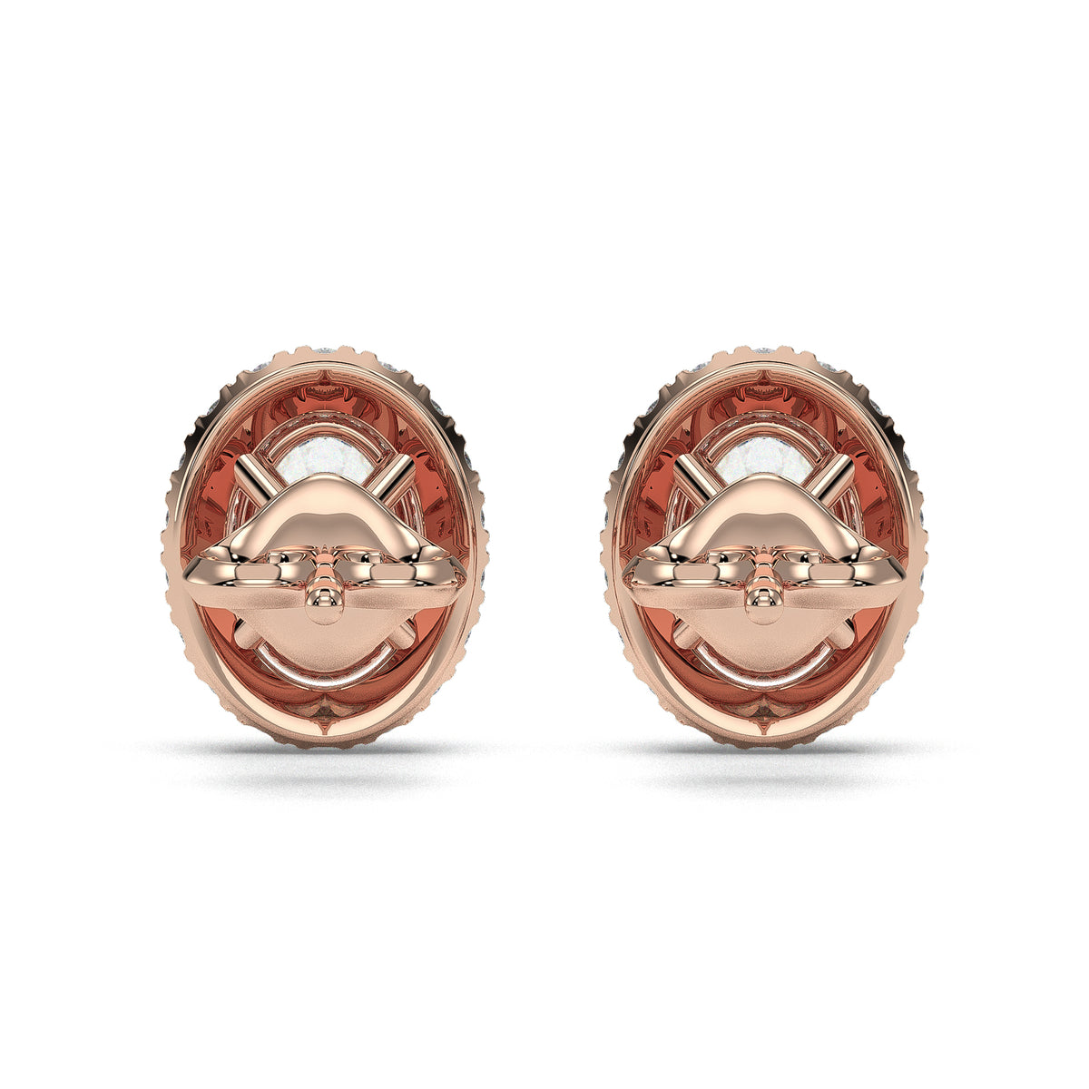 18K Rose Gold Vermeil / 1.00 CARAT