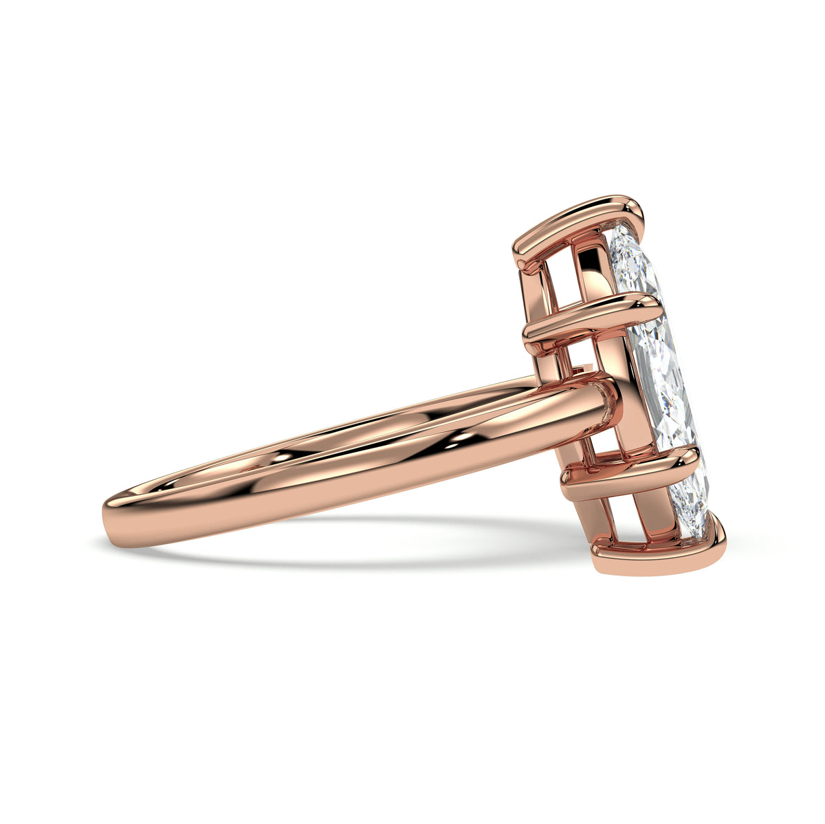 18K Rose Gold Vermeil / 2.00 CARAT