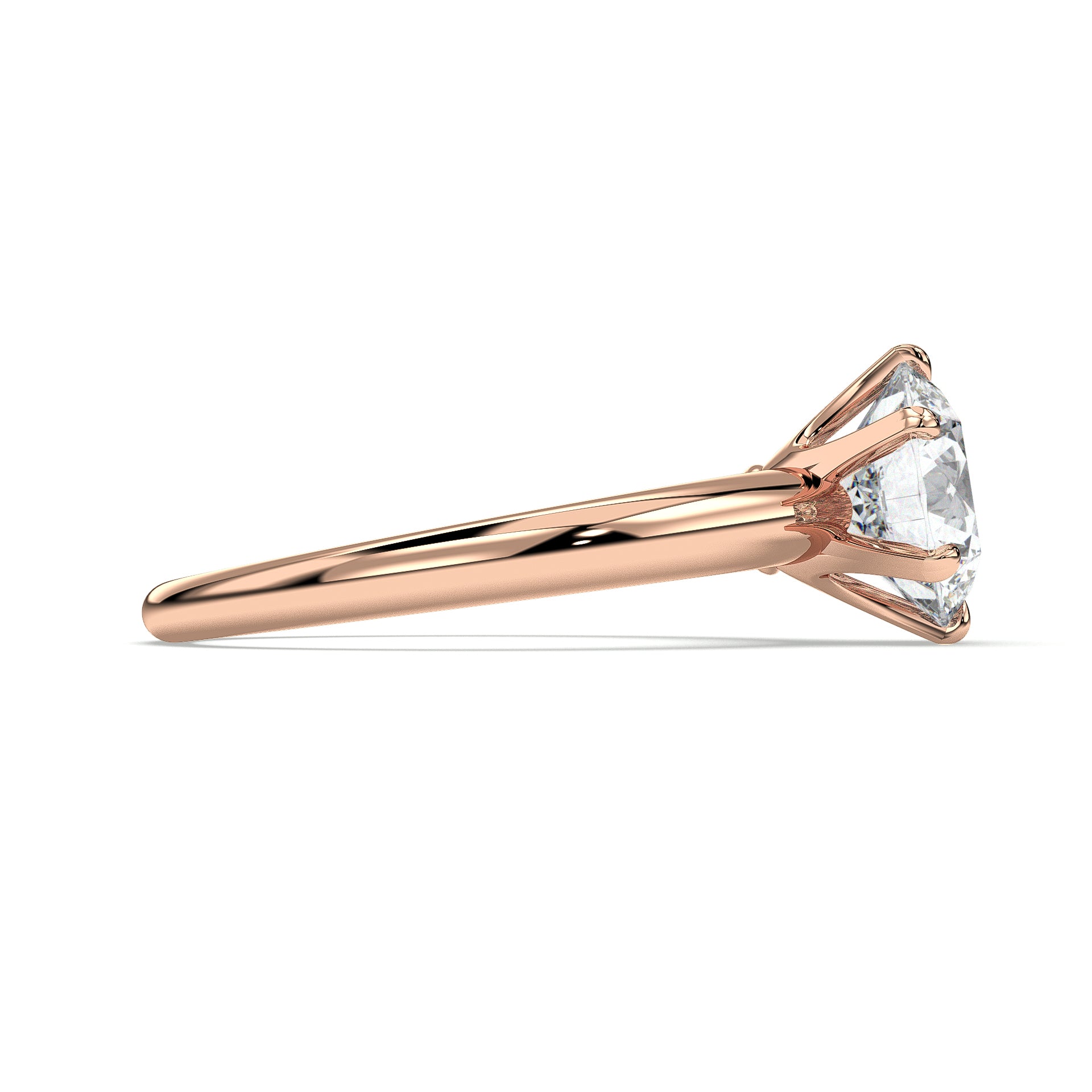 18K Rose Gold Vermeil / 2.00 CARAT