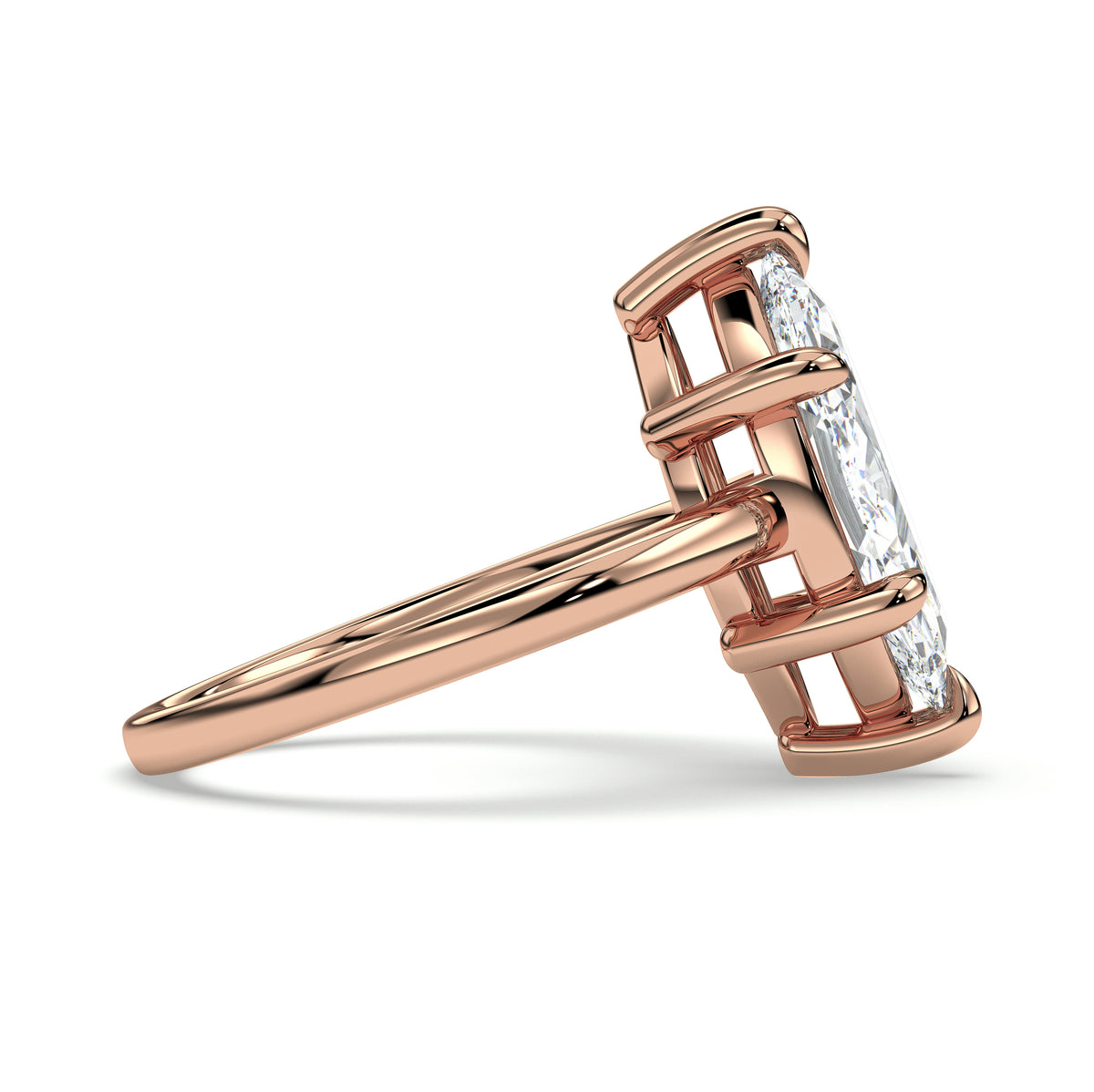 18K Rose Gold Vermeil / 3.00 CARAT