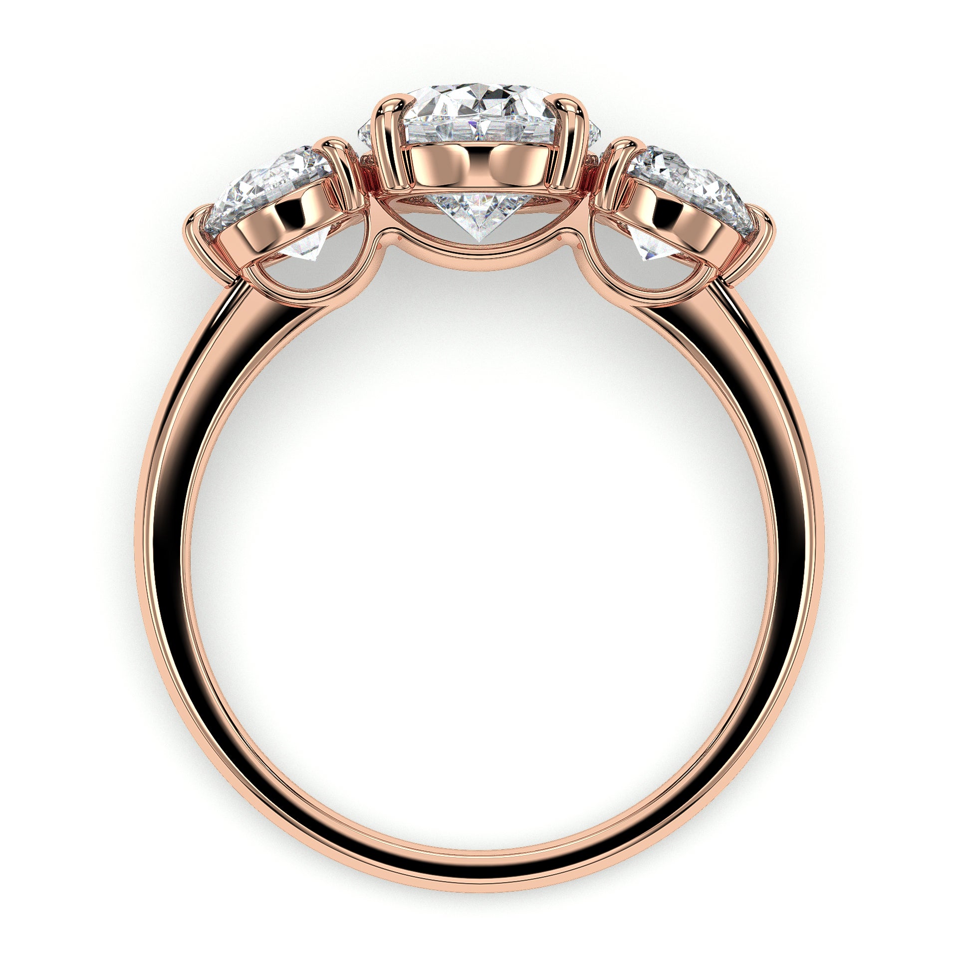 18K Rose Gold Vermeil