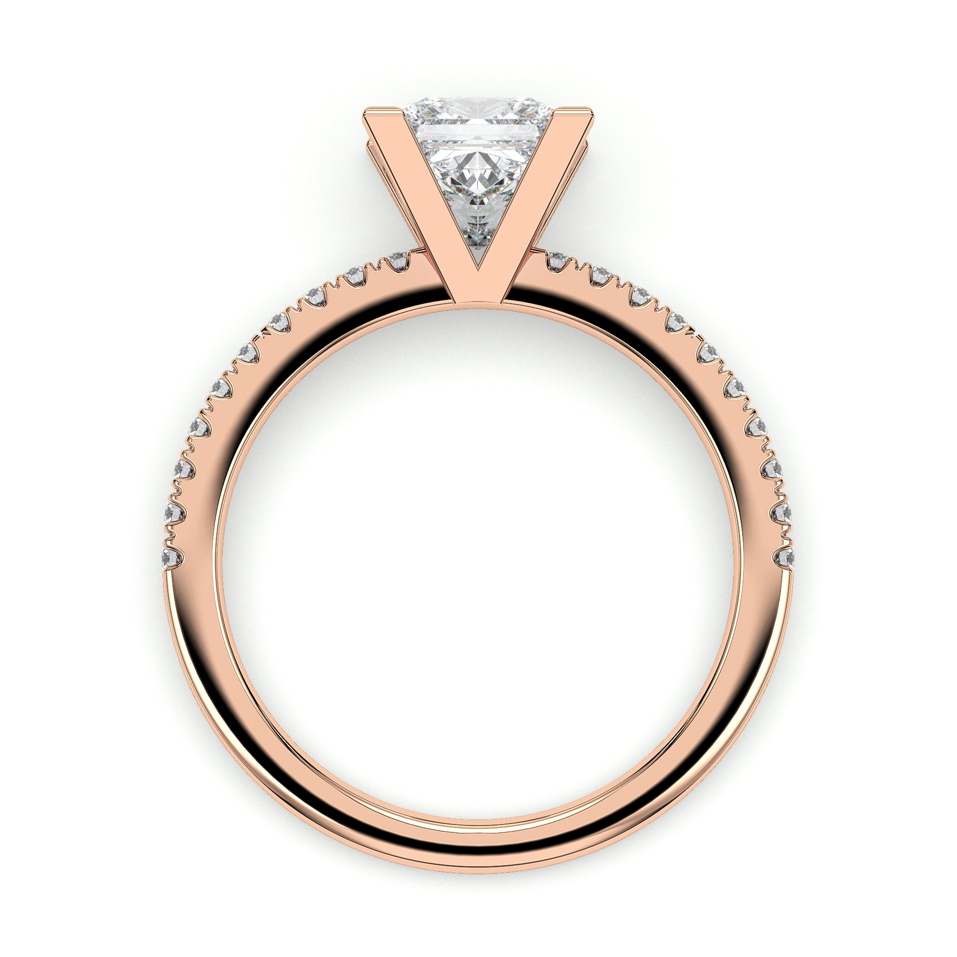 18K Rose Gold Vermeil