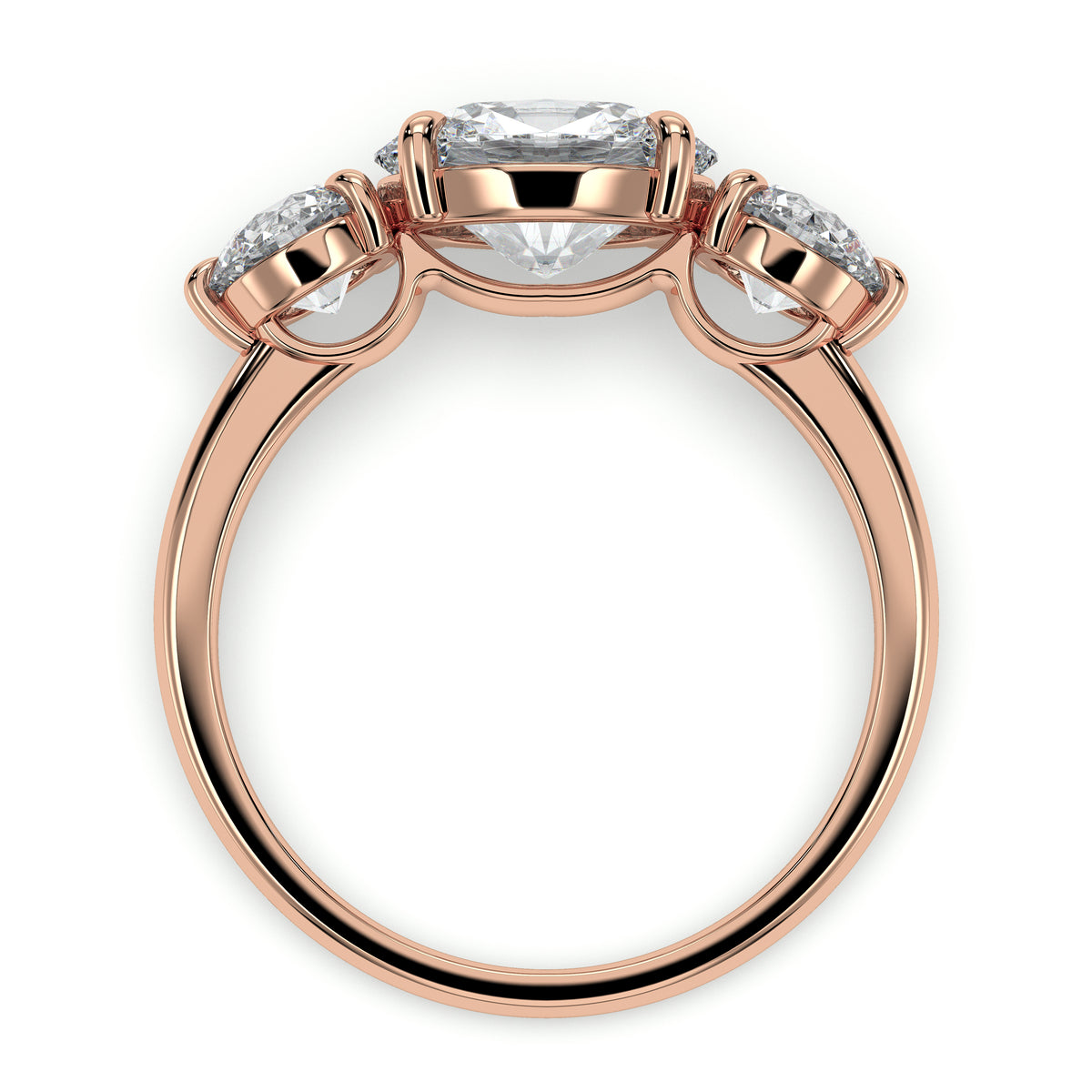 18K Rose Gold Vermeil