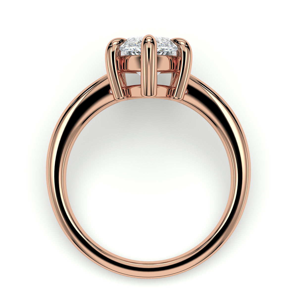 18K Rose Gold Vermeil / 3.00 CARAT