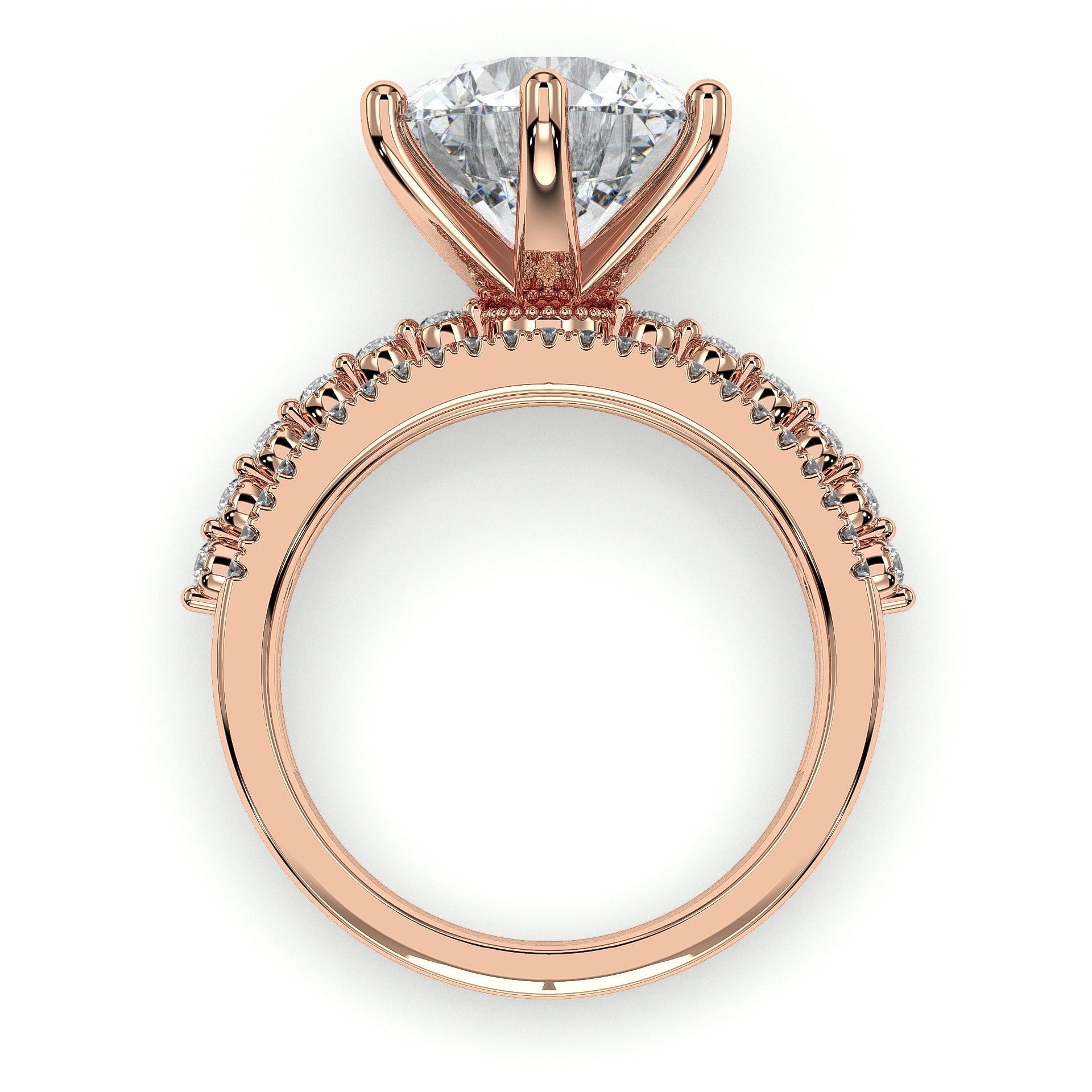 18K Rose Gold Vermeil