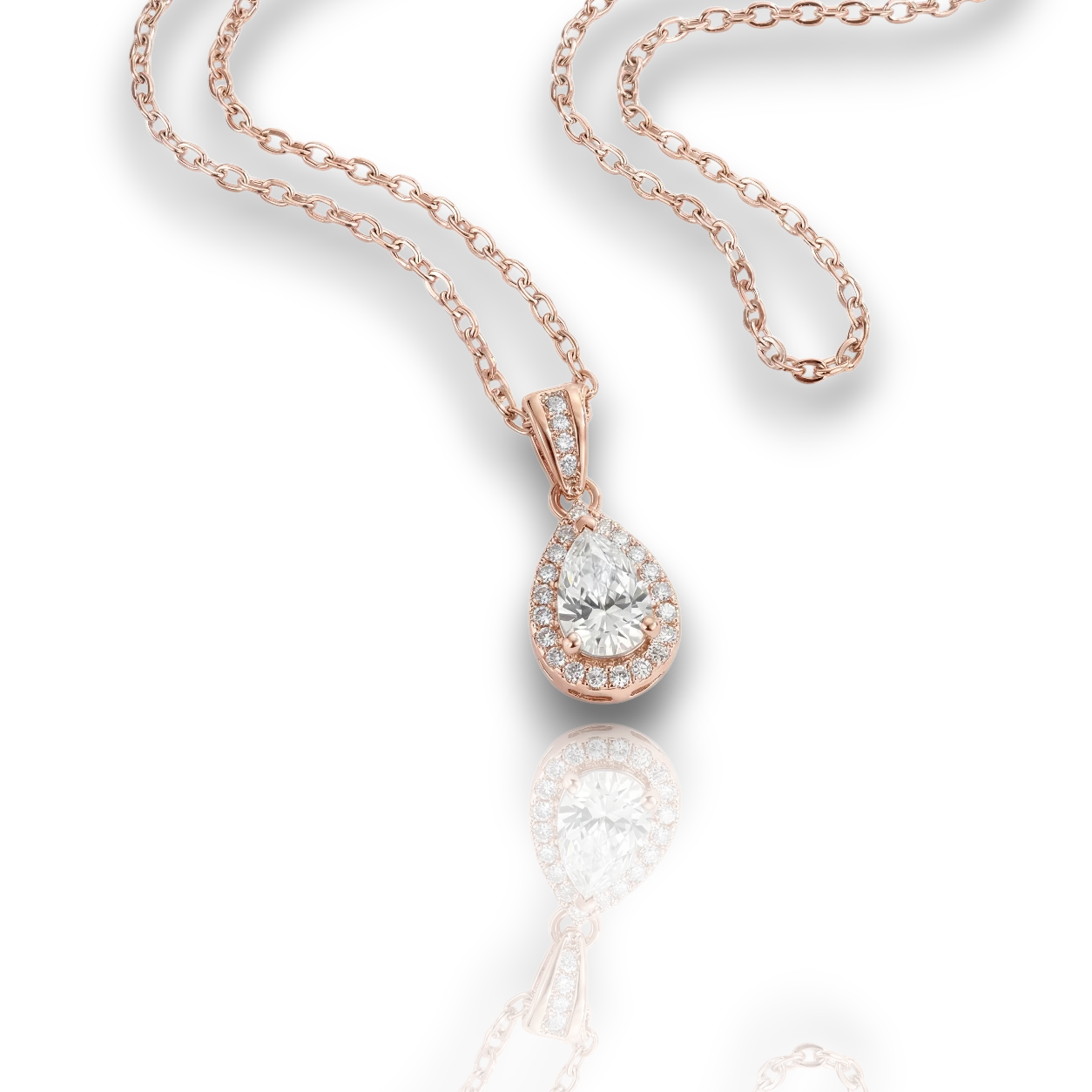 18K Rose Gold Vermeil / 1.00 CARAT