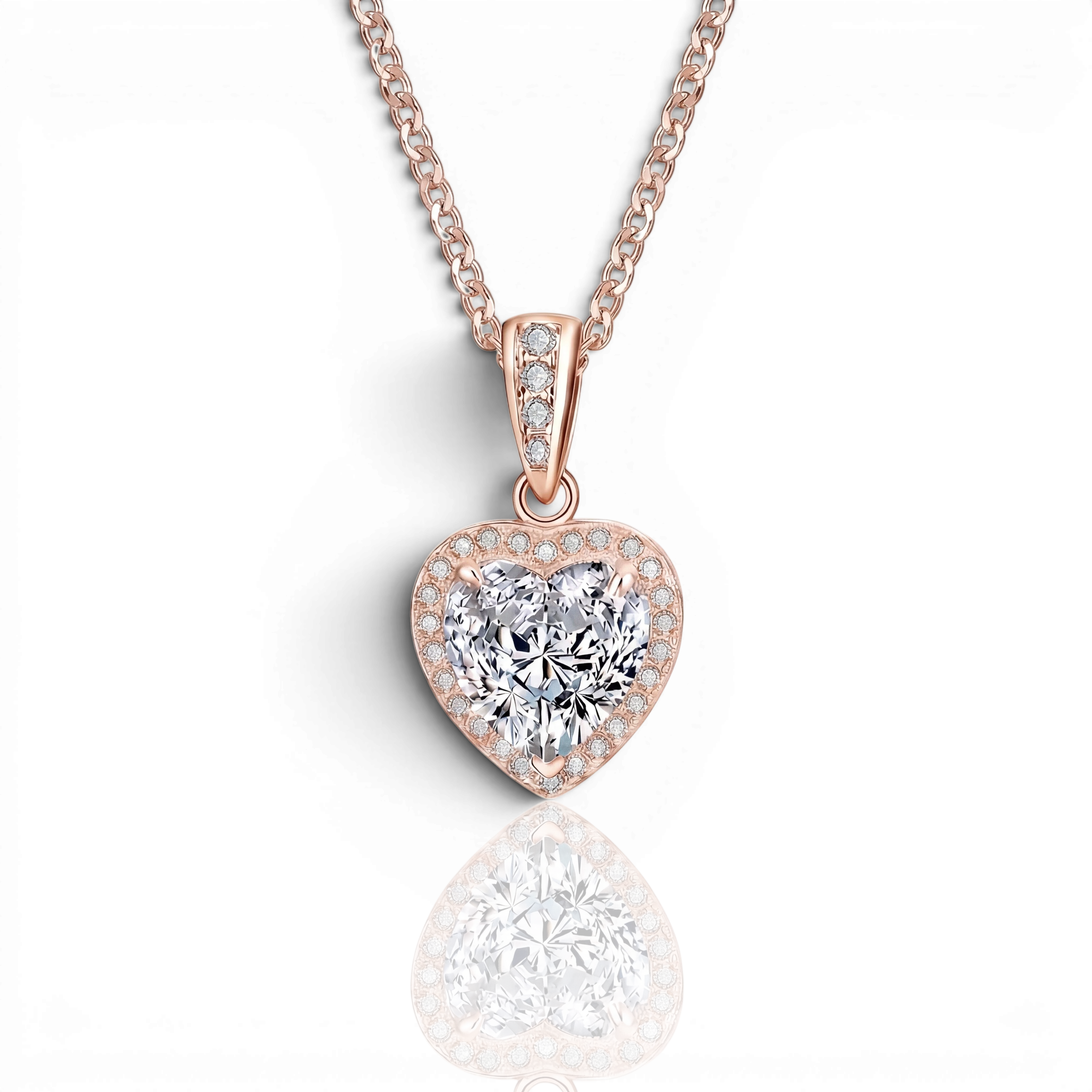 18K Rose Gold Vermeil / 2.00 CARAT