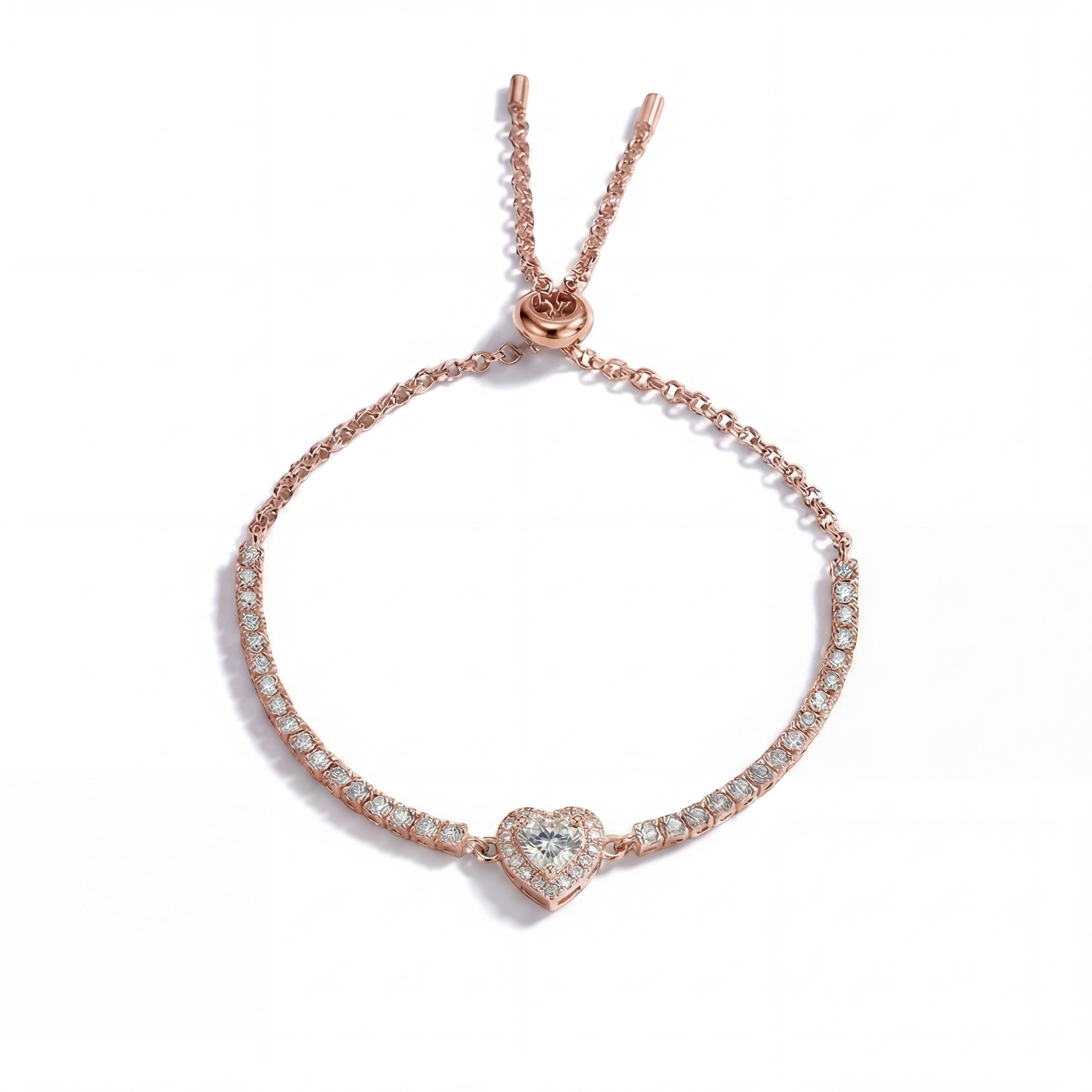 18K Rose Gold Vermeil / 1.00 CARAT 