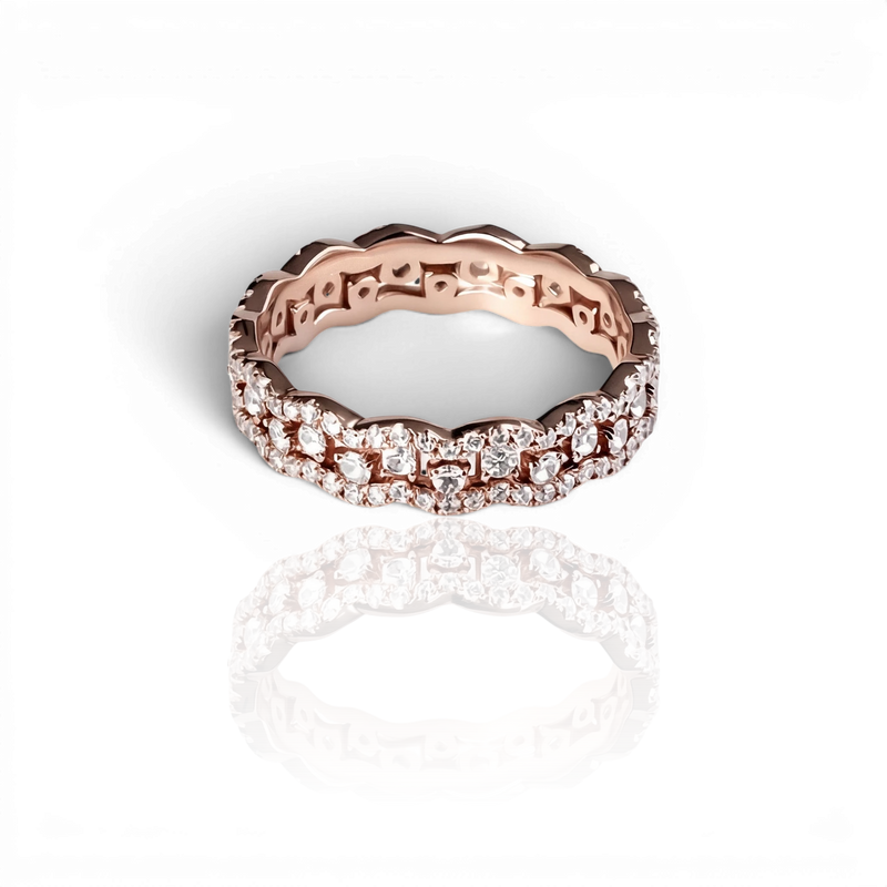 18K Rose Gold Vermeil