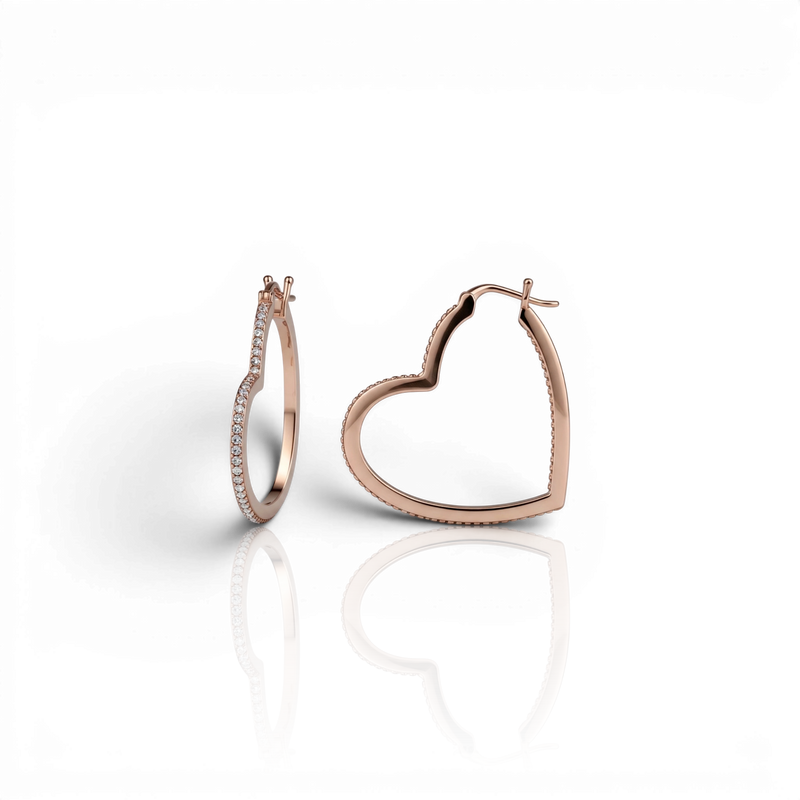 18K Rose Gold Vermeil