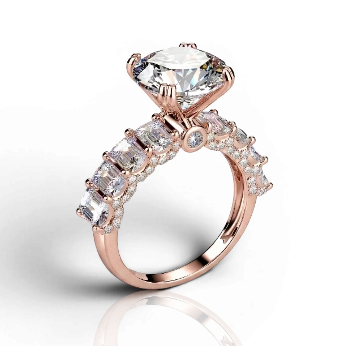 18K Rose Gold Vermeil