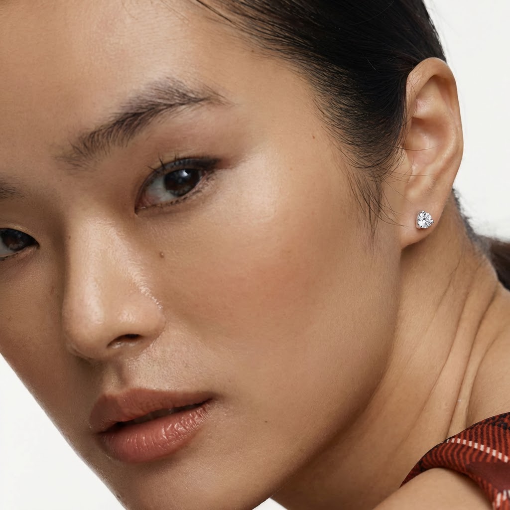 Trilogie Stud Earrings