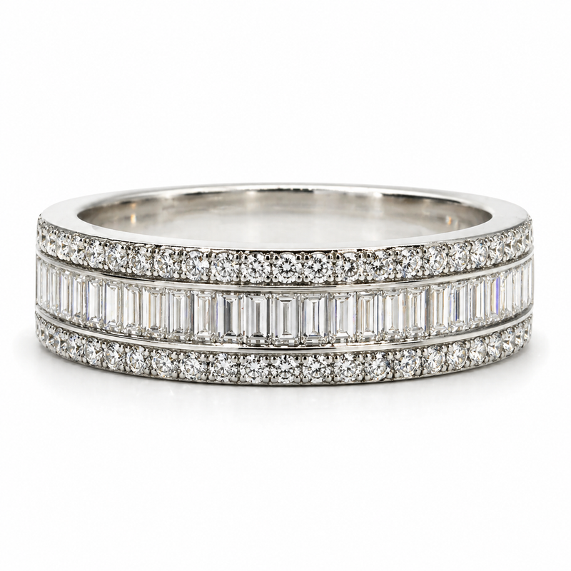 Virelle Baguette Halo Band