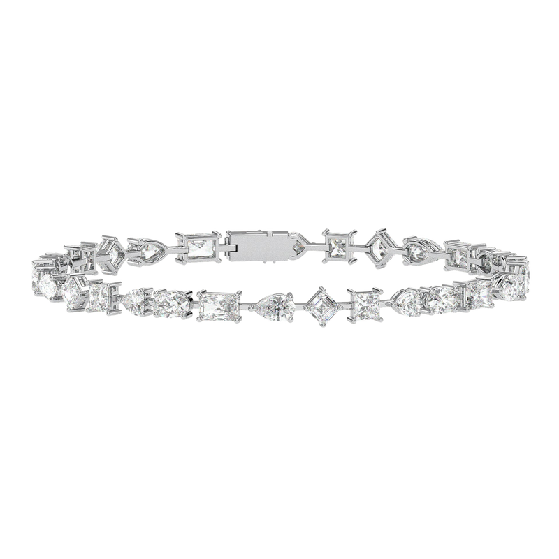 18K White Gold Vermeil
