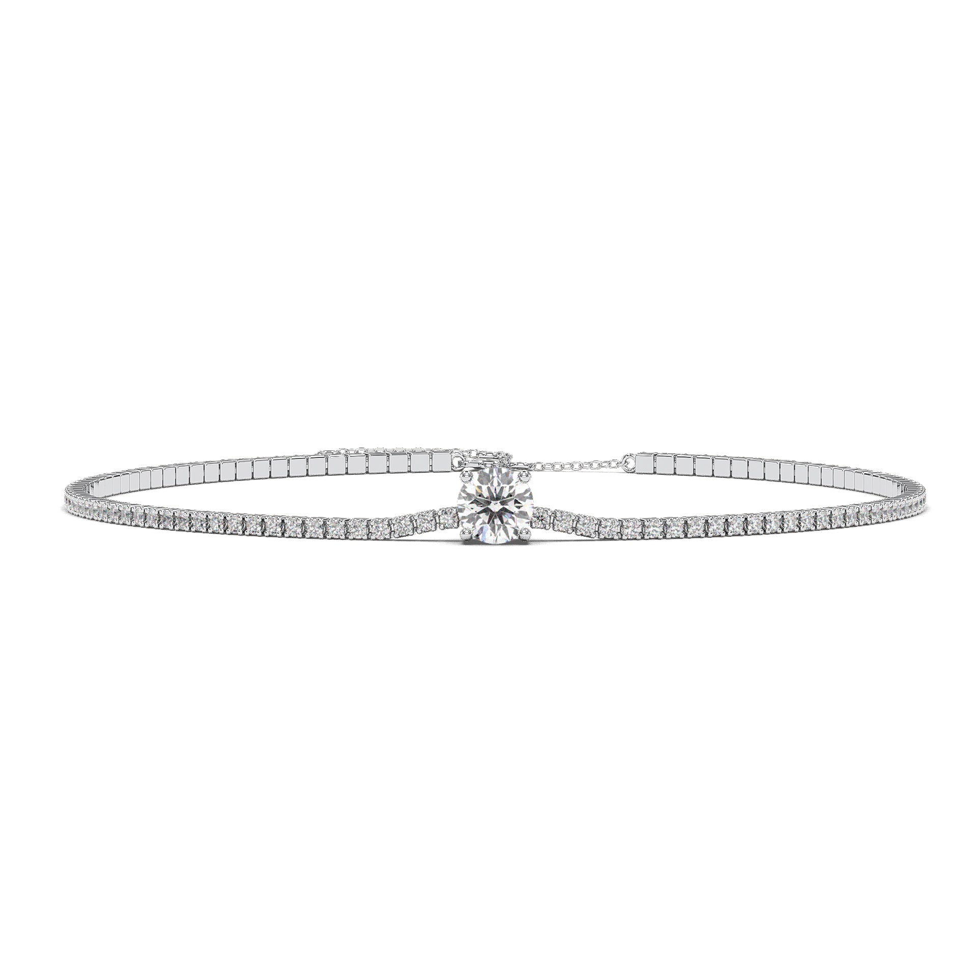 18K White Gold Vermeil