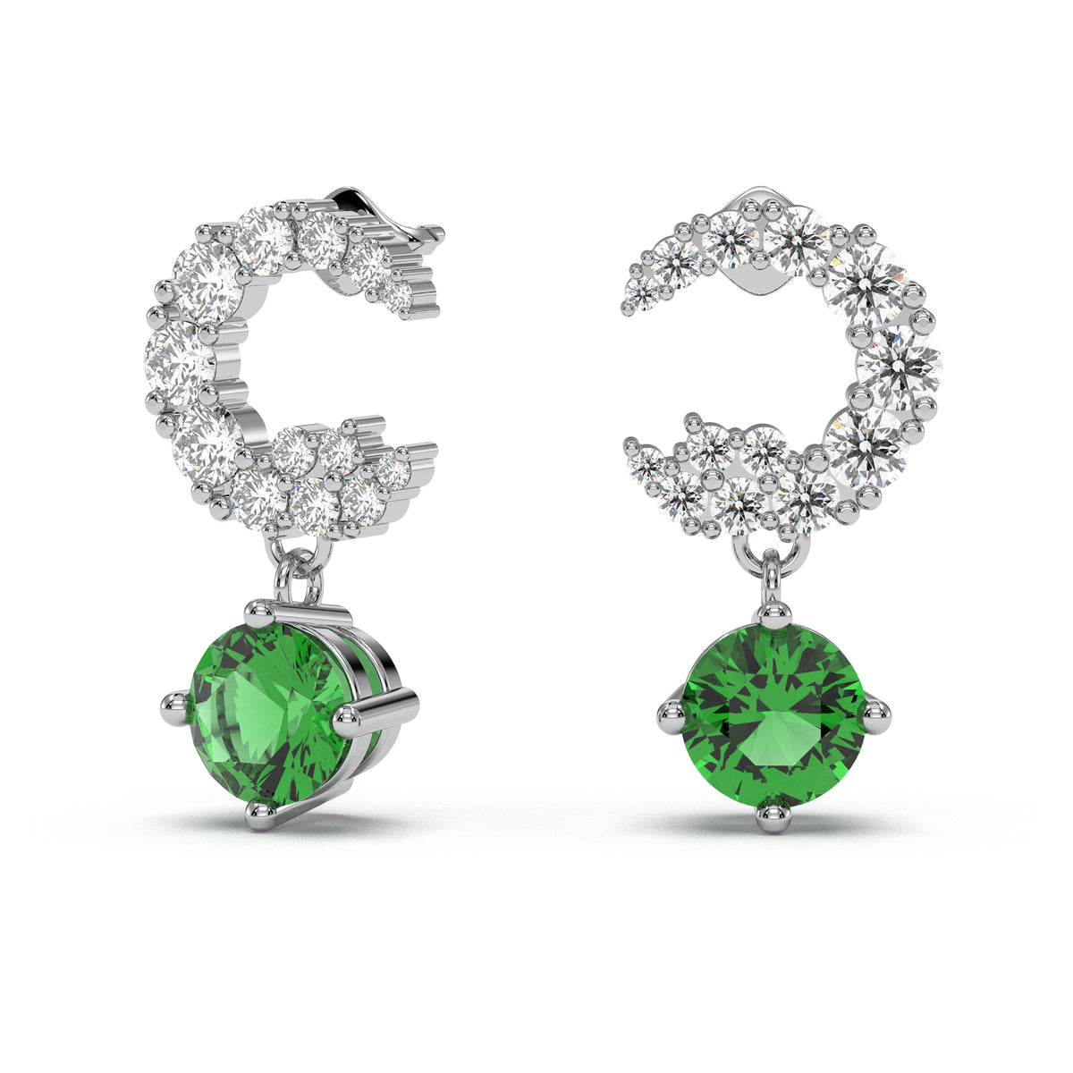 Lune d’Or Forest Earrings
