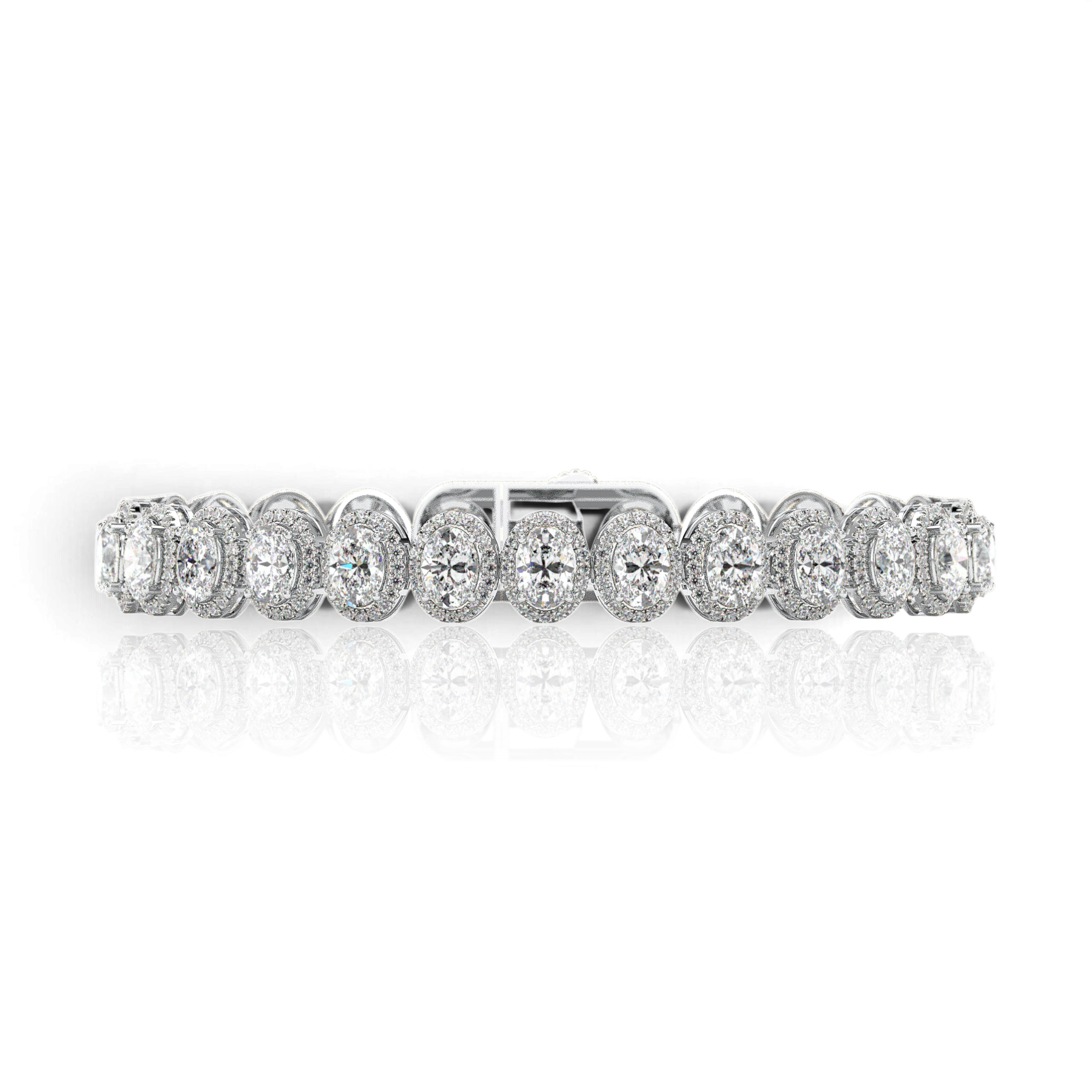18K White Gold Vermeil