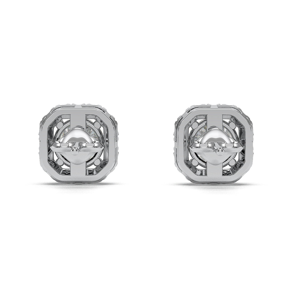 18K White Gold Vermeil