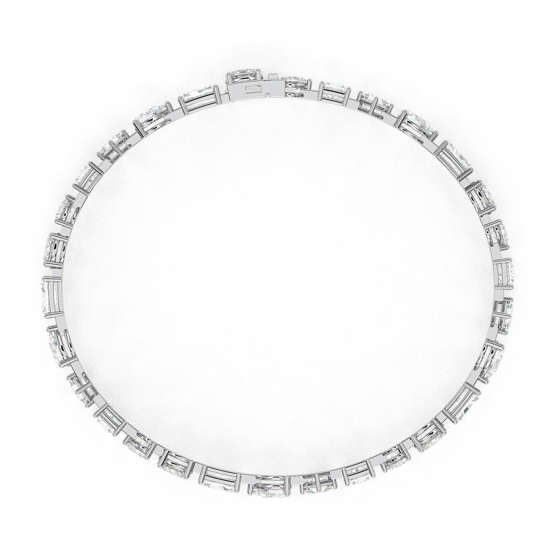 18K White Gold Vermeil