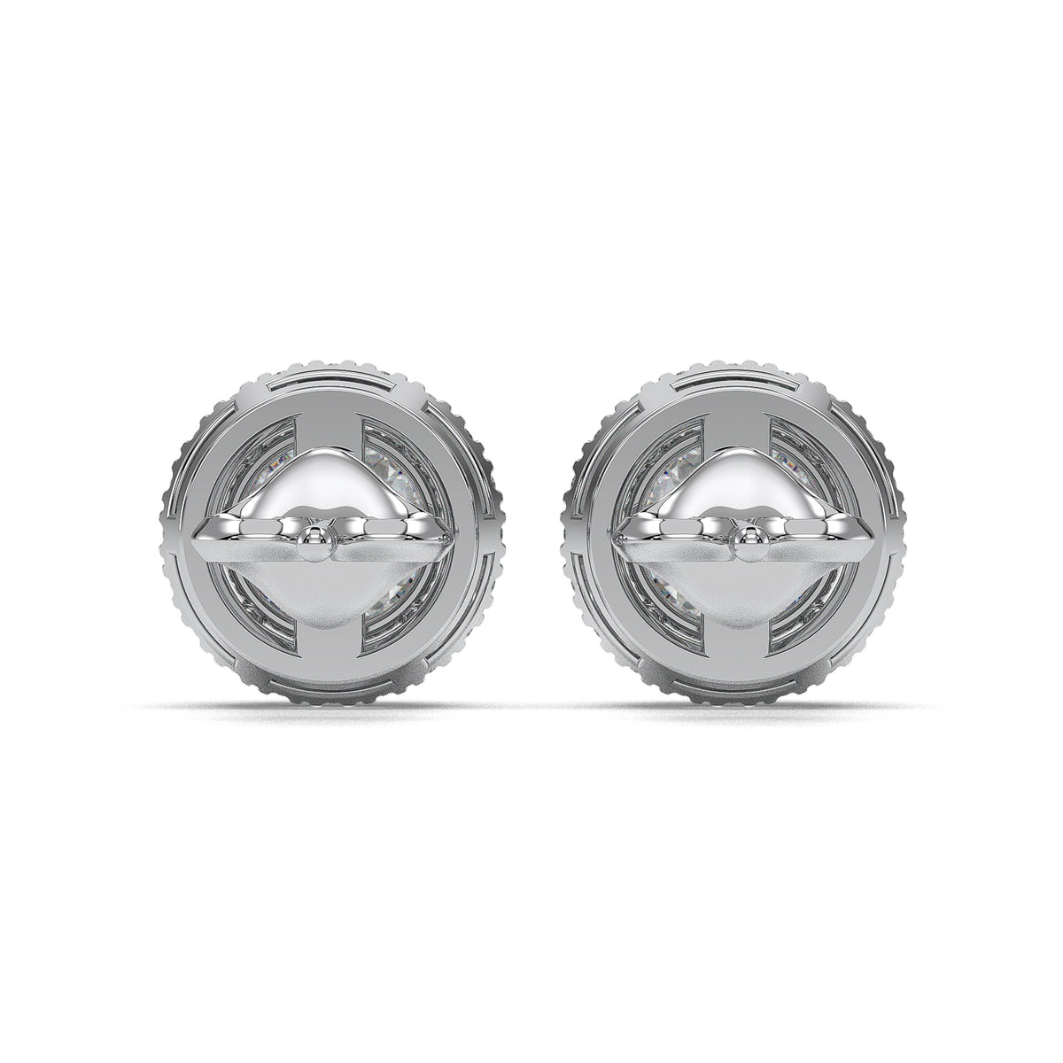 18K White Gold Vermeil