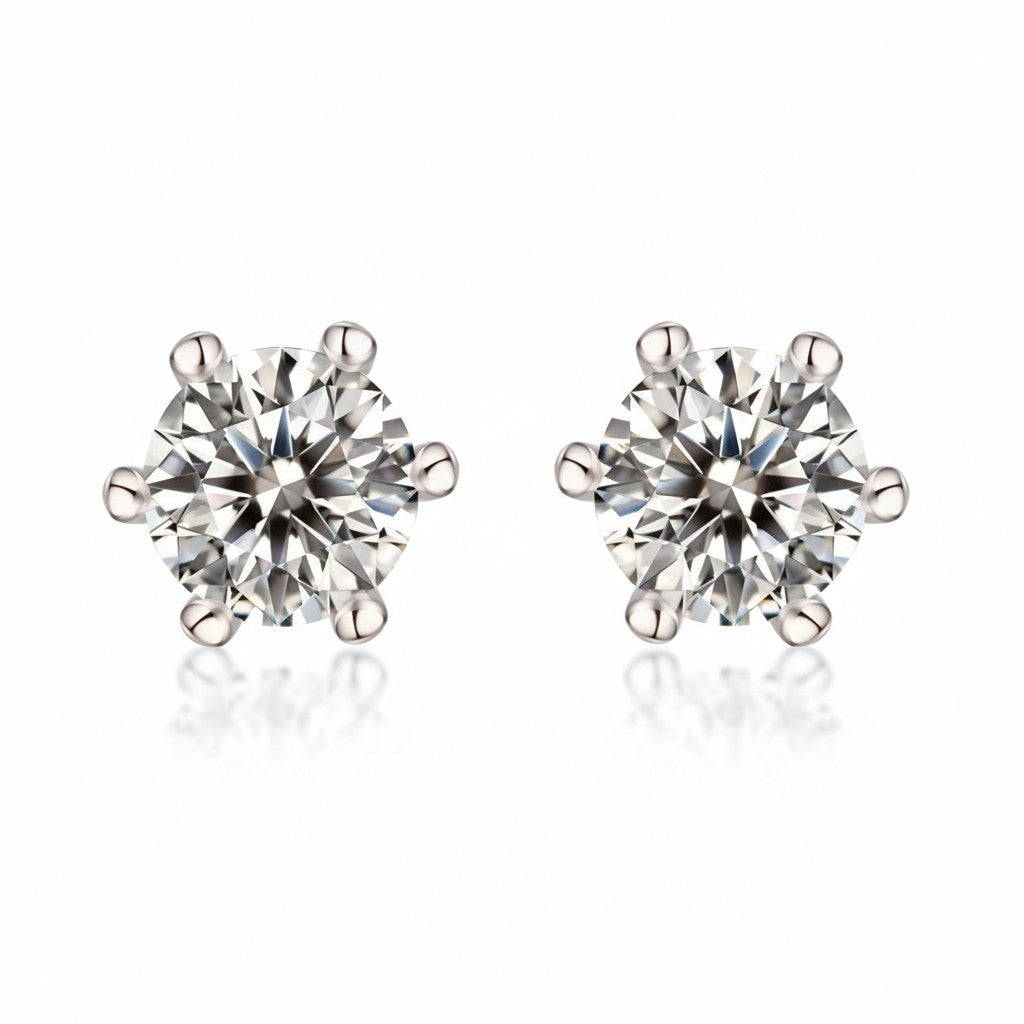 18K White Gold Vermeil