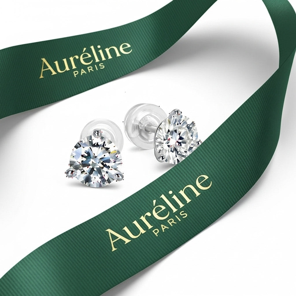 Trilogie Stud Earrings