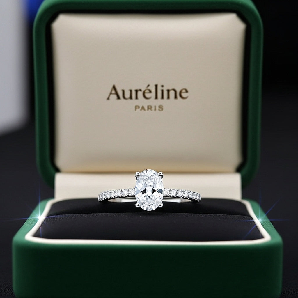 Ovale Discrète Ring