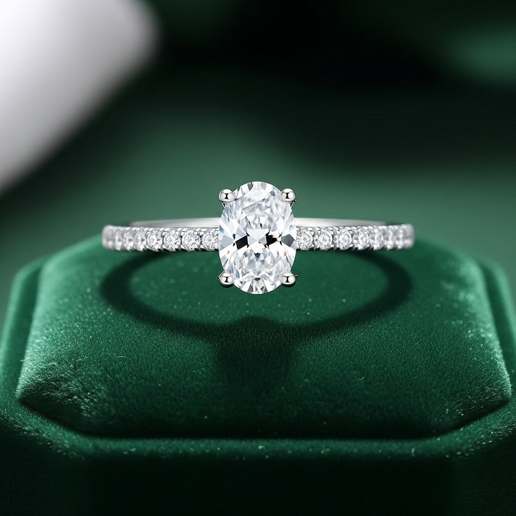 Ovale Discrète Ring