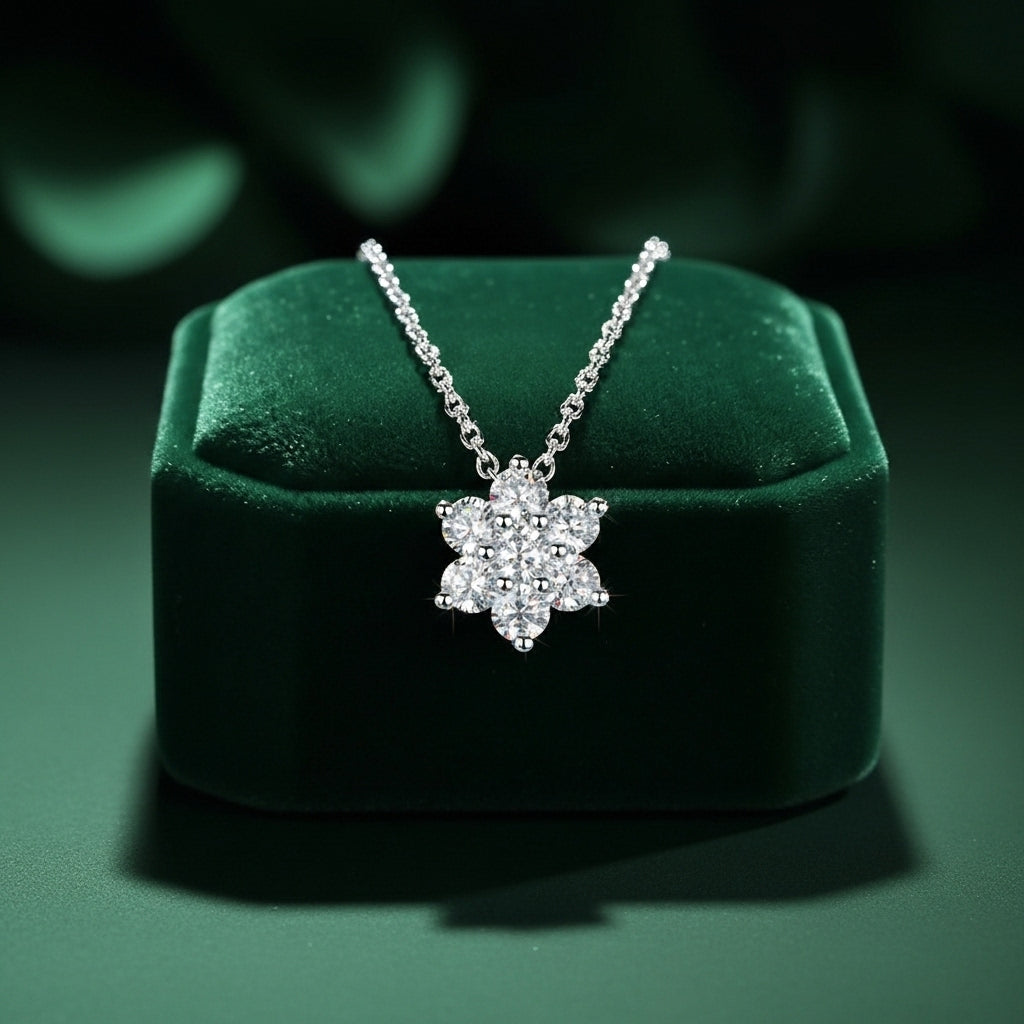 Snowflake of Light Necklace