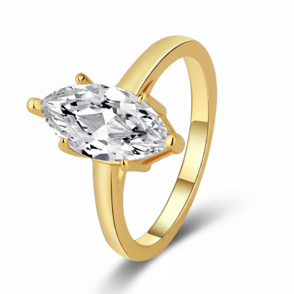 Navette Brillante Ring
