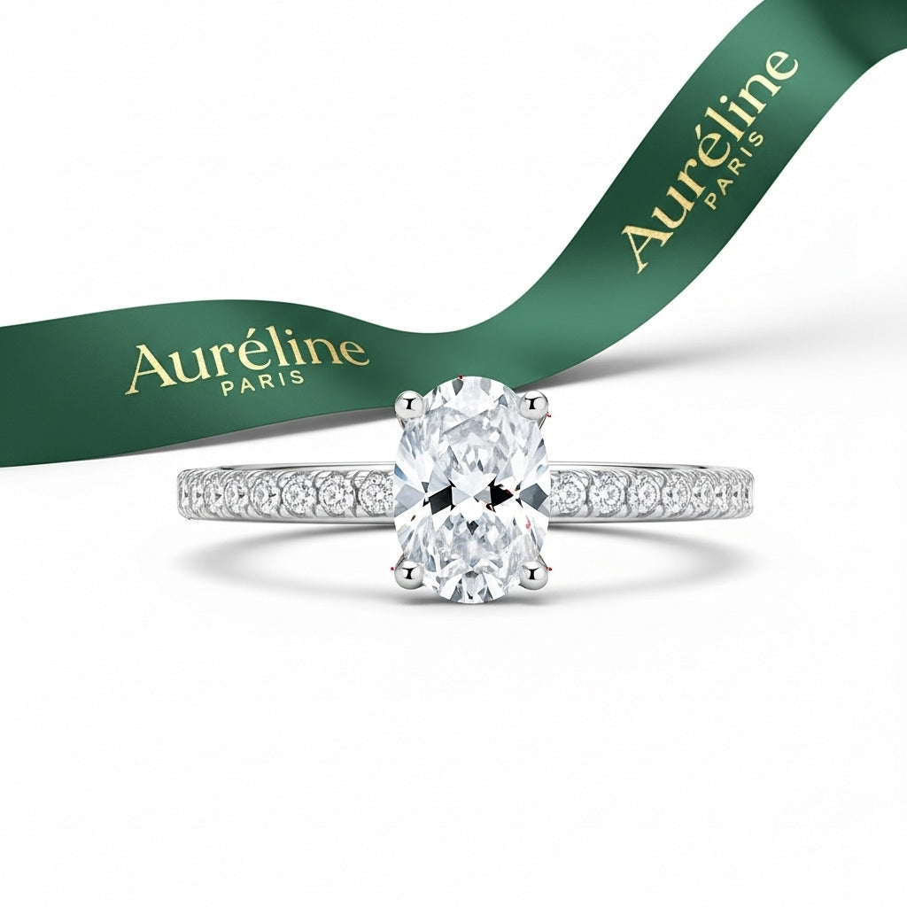 Ovale Discrète Ring