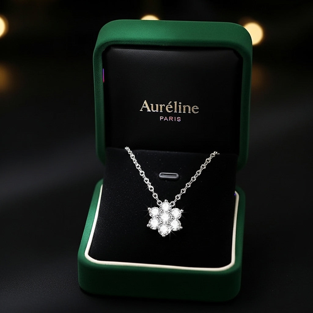 Snowflake of Light Necklace