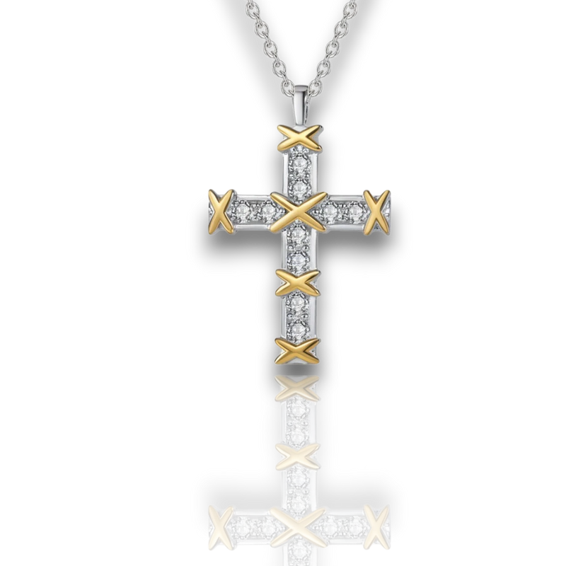 18K White Gold Vermeil